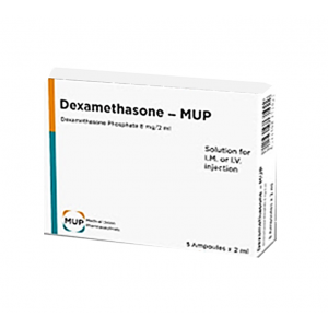 DEXAMETHASONE - MUP 8 MG / 2 ML ( DEXAMETHASONE SODIUM PHOSPHATE ) 5 AMPOULES
